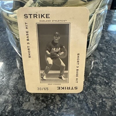 Donruss Throwback Threads Strike 2005/65 Eric Chávez #PG-68 Foto 1 de 2