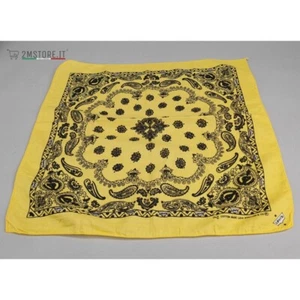 Levis Bandana Foulard Levi's Giallo Molto Raro Biker Western Original Vintage 90 - Bild 1 von 5