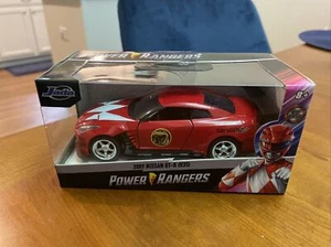 Jada Toys Power Rangers 2009 Nissan GT-R R35 1:32 Diecast Auto NEU AUF LAGER - Bild 1 von 5