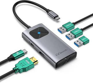 USB C HUB 5-in-1 Typ C Adapter HDMI TV 4K PD - Bild 1 von 21