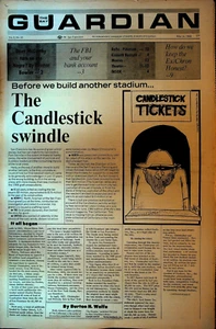 San Francisco Bay Guardian May 14 1968 Candlestick Park Phil Palmer - Picture 1 of 3