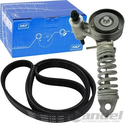 SKF KEILRIPPENRIEMENSATZ für OPEL AGILA ASTRA G/H CORSA B/C/D MERIVA 1.0/1.2/1.4 - Bild 1 von 2