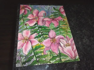 ORIGINAL AQUARELL KUNST - SIGNIERT VOM KÜNSTLER - KATHI CURRY - 12" x 16" - UNIKAT - Bild 1 von 8