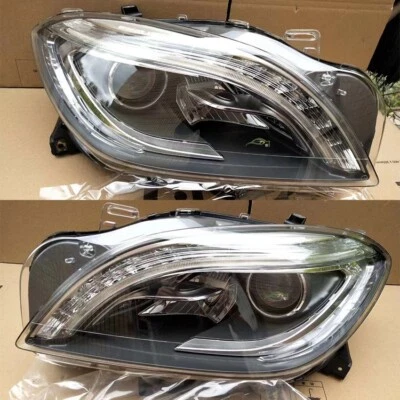 Mercedes-Benz ml166 headlight assembly ml350 ml400 2012-2016 full set EU origin - Image 1 of 4