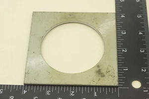 Lens Board with Unthreaded 73mm Opening 4x4" Square #105822 - USED D71C - Picture 1 of 3