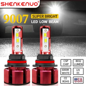 9007 LED Headlight Bulb Conversion Kit High-Low Beam 6K Bright Replace Halogen - Picture 1 of 10