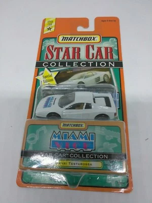 1998 MATCHBOX STAR CAR COLLECTION MIAMI VICE TV SHOW FERRARI TESTAROSSA IN  1/64 - Image 1 of 4