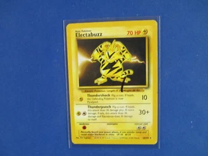 Pokemon Base set " Electabuzz " EX- NMT see scans - Picture 1 of 2