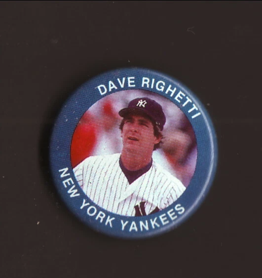 1985 Dave Righetti Fun Foods Pin New York Yankees - Image 1 of 1