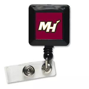 Porta credenciales de identificación retráctil Miami Heat - Imagen 1 de 1