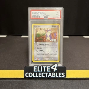 Team Rocket Returns - Rattata 72/109 Reverse Foil - PSA 9 - Picture 1 of 2
