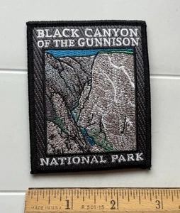 Bestickter Aufnäher Abzeichen Black Canyon of the Gunnison National Park Souvenir - Bild 1 von 3