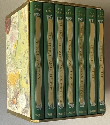 The Chronicles of Narnia / C. S. Lewis / hardcover 7 volume set / Folio Society - Image 1 of 4