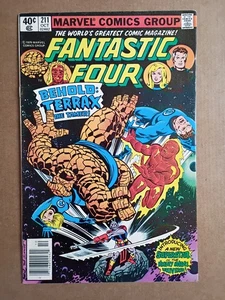 Fantastic Four # 211 Kiosk - 1st Terrax The Tamer VF/NM 🗝️ Key Issue  - Bild 1 von 2