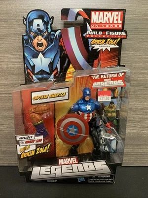 Figura Capitán América Universo Marvel 6 pulgadas Foto 1 de 4