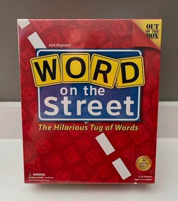 Word on the Street Board Game: The Hilarious Tug of Words - Brand New - Image 1 of 3