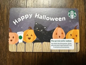 Canada 🇨🇦 Series Starbucks "HAPPY HALLOWEEN 2025" #6337 Card New No Value - Picture 1 of 1