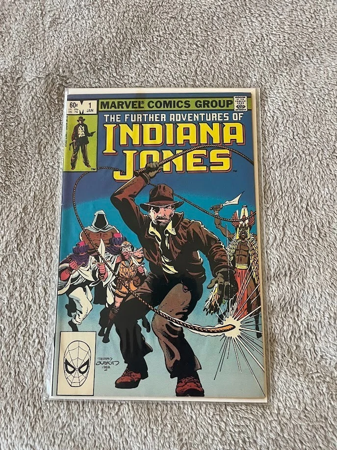 Indiana Jones #1 (1982 Marvel) - Debut Post-Raiders - 1st Edith & Solomon Foto 1 de 1
