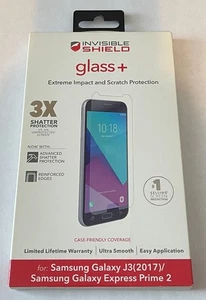 ZAGG Invisible Shield Glass+ Screen Protector Samsung Galaxy J3/Express Prime 2 - Picture 1 of 2
