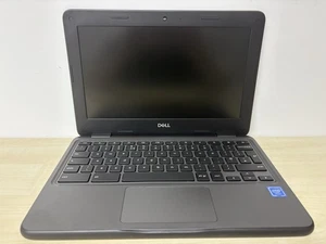 Dell Chromebook 3100 Laptop 11.6" 32GB eMMC 4GB RAM Intel Celeron N4020 DEAD BAT - Picture 1 of 20