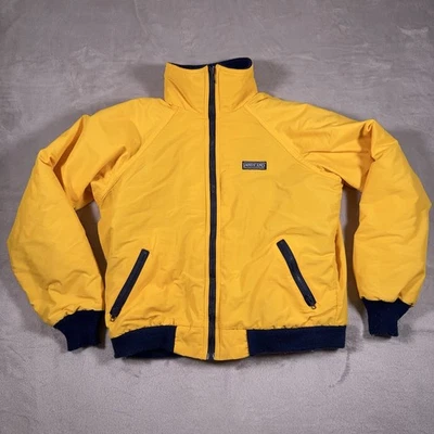 Vintage Lands End Squall Jacket Nylon Bomber Full Zip Men Size M Made in USA - Image 1 of 4