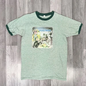 Camiseta de Colección Años 70 Village People Timbre Tri Mezcla EE. UU. Disco Banda Camiseta - Imagen 1 de 5