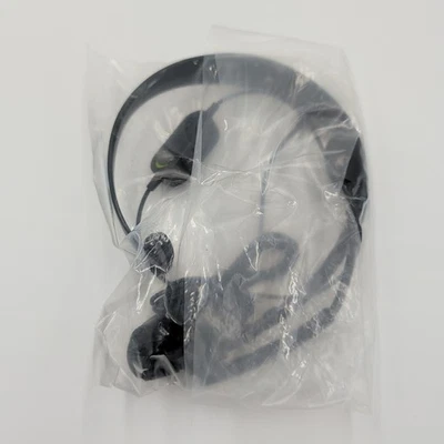 Black OEM Headband Headset Microphone - Microsoft Xbox 360 New Sealed - Image 1 of 4