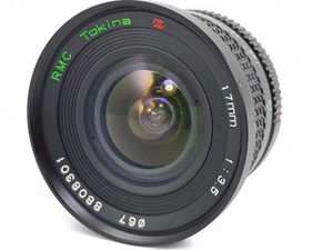 TOKINA RMC 17mm F/3.5 Wide Angle Lens - Pentax PK Mount - Serviced - Picture 1 of 7