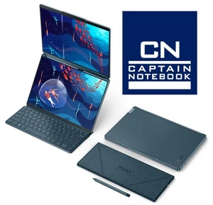 LENOVO YOGA BOOK 9i 2X DUALDISPLAY TOUCH I7 16GB 1TB PEN GAR WIN ITALIE ALLEMAND - Afbeelding 1 van 22