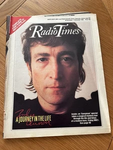 Radio Times Magazine - John Lennon - Nov 1985 - Picture 1 of 1