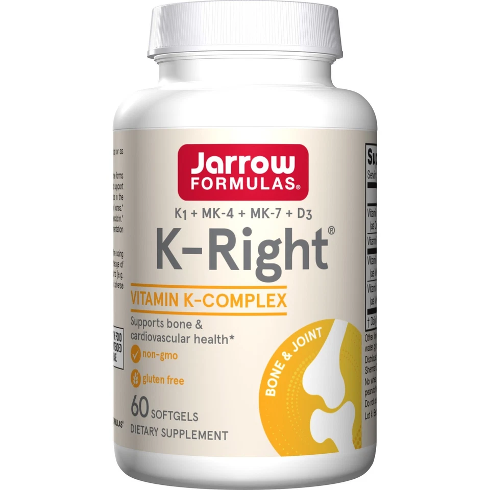 Jarrow Formulas K-Right 60 Softgel - Image 1 of 1