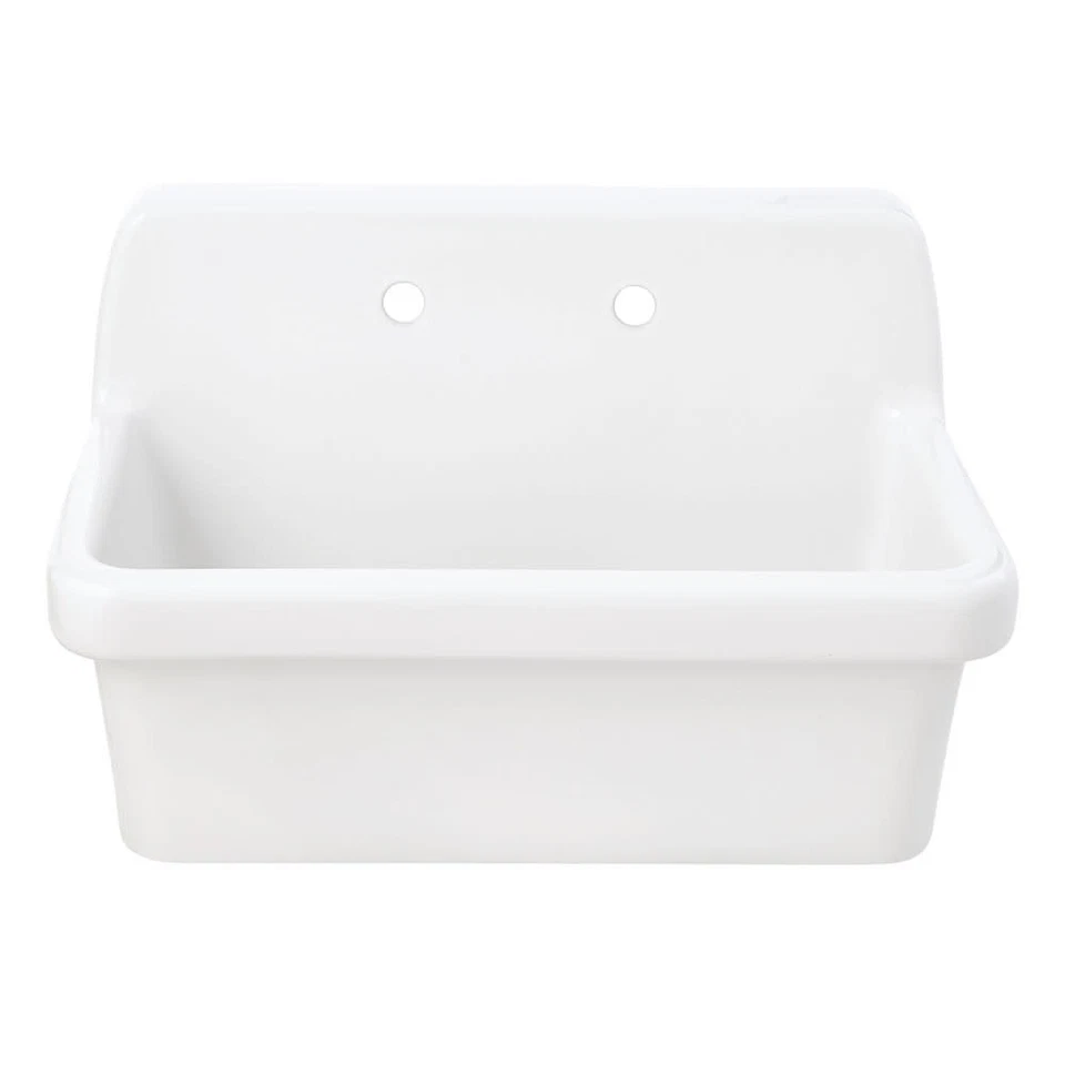 Kingston Brass GPKWS301918 Doriteal 30-1/8" Wall Mounted Single - White - Image 1 of 1