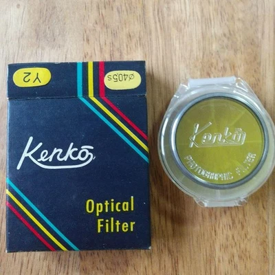 Kenko Yellow Filter Showa Retro Vintage Camera Accessory Used - Image 1 of 4