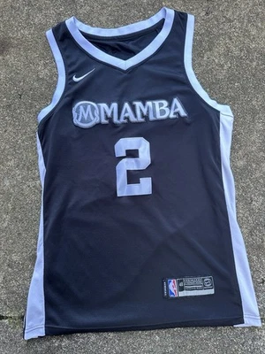 Camiseta Mamba Gigi Bryant Kobe Bryant Mambacita Preta Masculina Grande Nova Com Etiqueta - Imagem 1 de 4