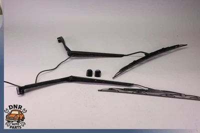 05-13 CHEVROLET CORVETTE C6 SET OF 2 FRONT LEFT & RIGHT WINDSHIELD WIPER ARM OEM - Immagine 1 di 4