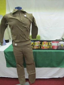 Cold Weather Polypropylene Long Underwear Zip Collar Military Issue SM Med XL - Picture 1 of 9