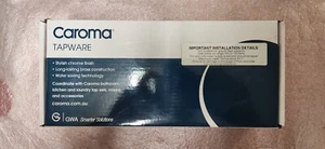 Caroma CHROME Luna Wall Basin/Bath Mixer WELS 6 Star 4.5L/min.RRP $239. 68186C6A