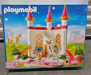 Playmobil Fairy Tale Unicorn Palace 5873 Princess castle NEW - Picture 1 of 4