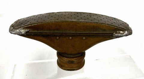 Vintage Brass Sprinkle Watering Can Garden Hose Nozzle Cover