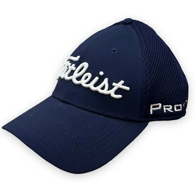 Titleist  Hat Adult Medium Large Fitted New Era Cap Script PRO V1 Foot Joy FJ - Image 1 of 4