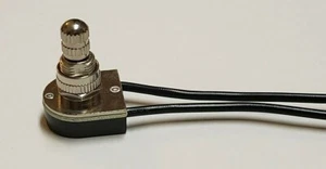 EINKREIS NICKEL DREHBARER VORDACHSCHALTER 3/8 ZOLL SCHAFT LAMPE TEIL NEU 30049J - Bild 1 von 7