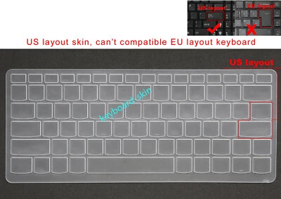 Keyboard Skin Cover For Lenovo Yoga 510-14 710-14 710-15 510S-14ISK 310S-14ISK  - Image 1 of 4
