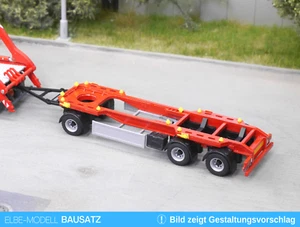 1:87 EM197 Bausatz 3achs Anhänger für 2 Absetzcontainer passend für Herpa - Bild 1 von 5