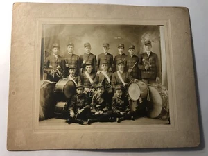 UM 1900 SHEFFIELD PA FIFE UND TROMMELKORPS FOTOGRAFIE - Bild 1 von 6