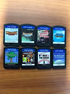 8 Cartoon Platformer/Sports Playstation PS Vita Games Lot -tested- Please READ - Picture 1 of 2