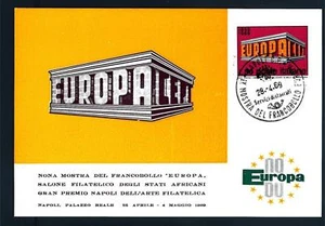 ITALIA REP. - 1969 - Europa Unita su cart. con ann. spec. di Napoli - (B) - Picture 1 of 1