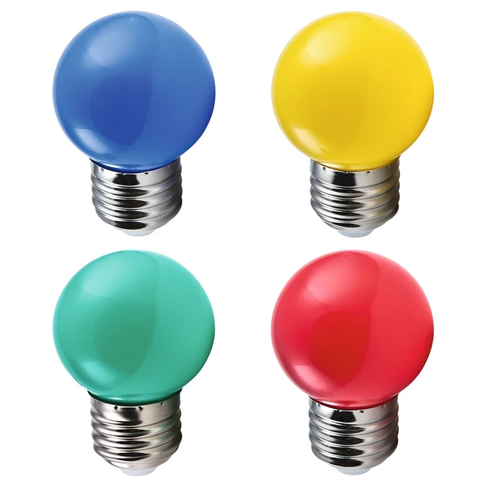 LED Tropfenlampe E27 230V 1W Deko Leuchtmittel Glüh-Birne für Lichterkette Lampe - Bild 1 von 1