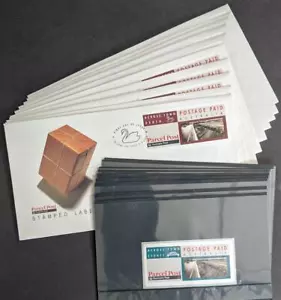 EDW1949SELL : AUSTRALIA 10 Mint Parcel Post Labels & 10 First Day covers. - Picture 1 of 6