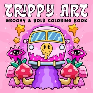 Trippy Art: Coloring Book for Adults Featuring Psychedelic Art and Abstract Draw - Picture 1 of 12