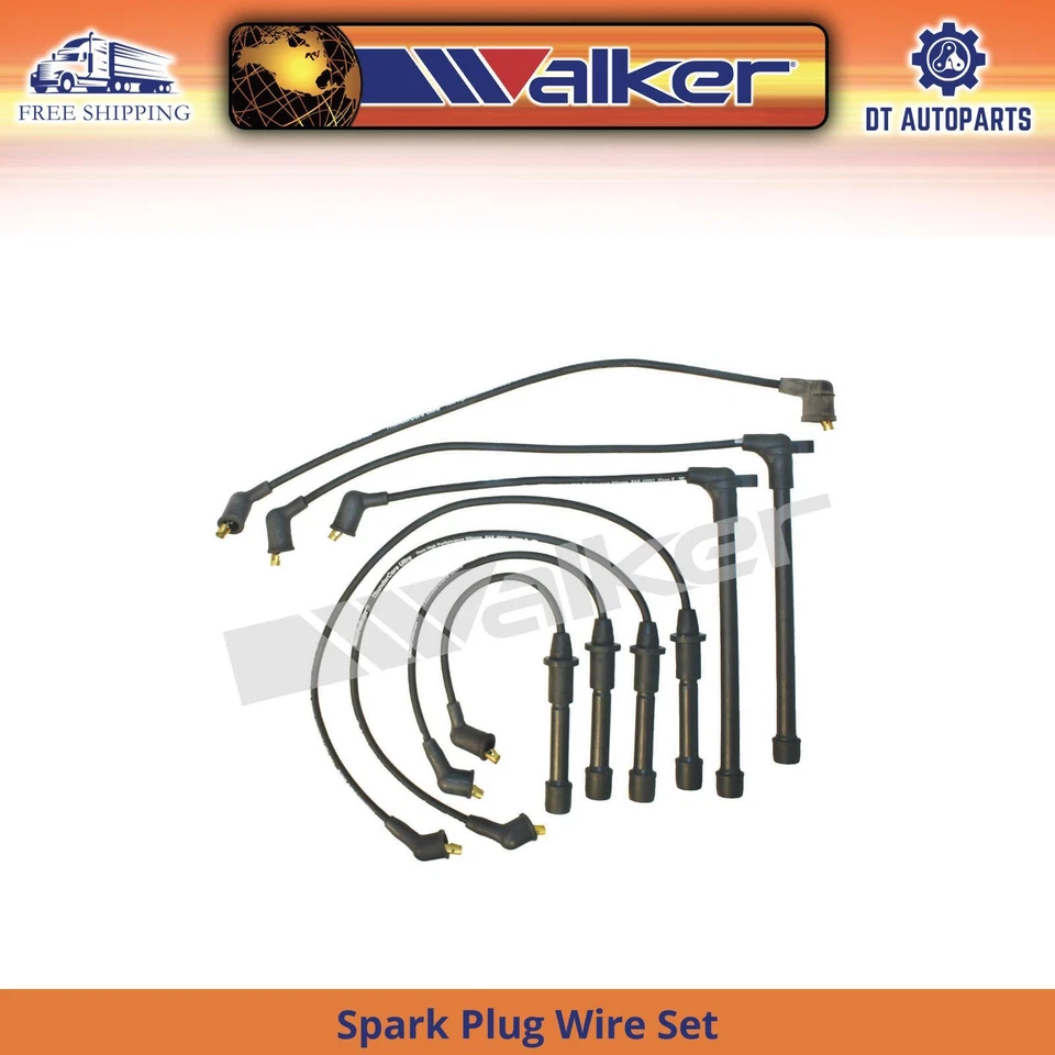 For 1993-1998 Nissan Quest 3.0L V6 Spark Plug Wire Set Walker  1994 1995 1996 - Image 1 of 1